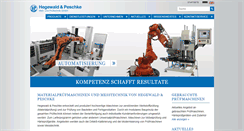 Desktop Screenshot of hegewald-peschke.de
